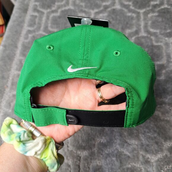 Nike Green Golf Cap ADULT SIZE OSFM sa the tradition strapback windproof hat nwt - Picture 5 of 9